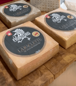 Schweizer Raclette käse bei K34 frankfurt