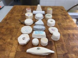 ZIegenkäse bei käseladen Leipziger in frankfurt