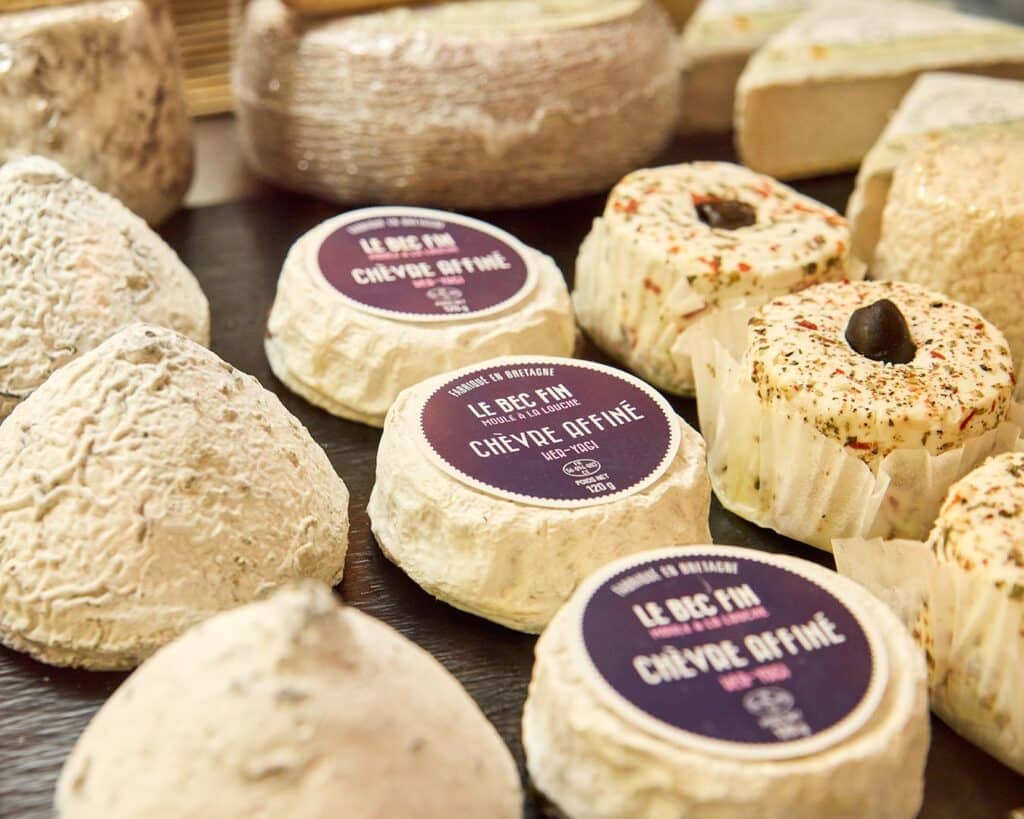 Der Le Bec Fin Chèvre Affiné - Ziegenkäse - ist bei K34