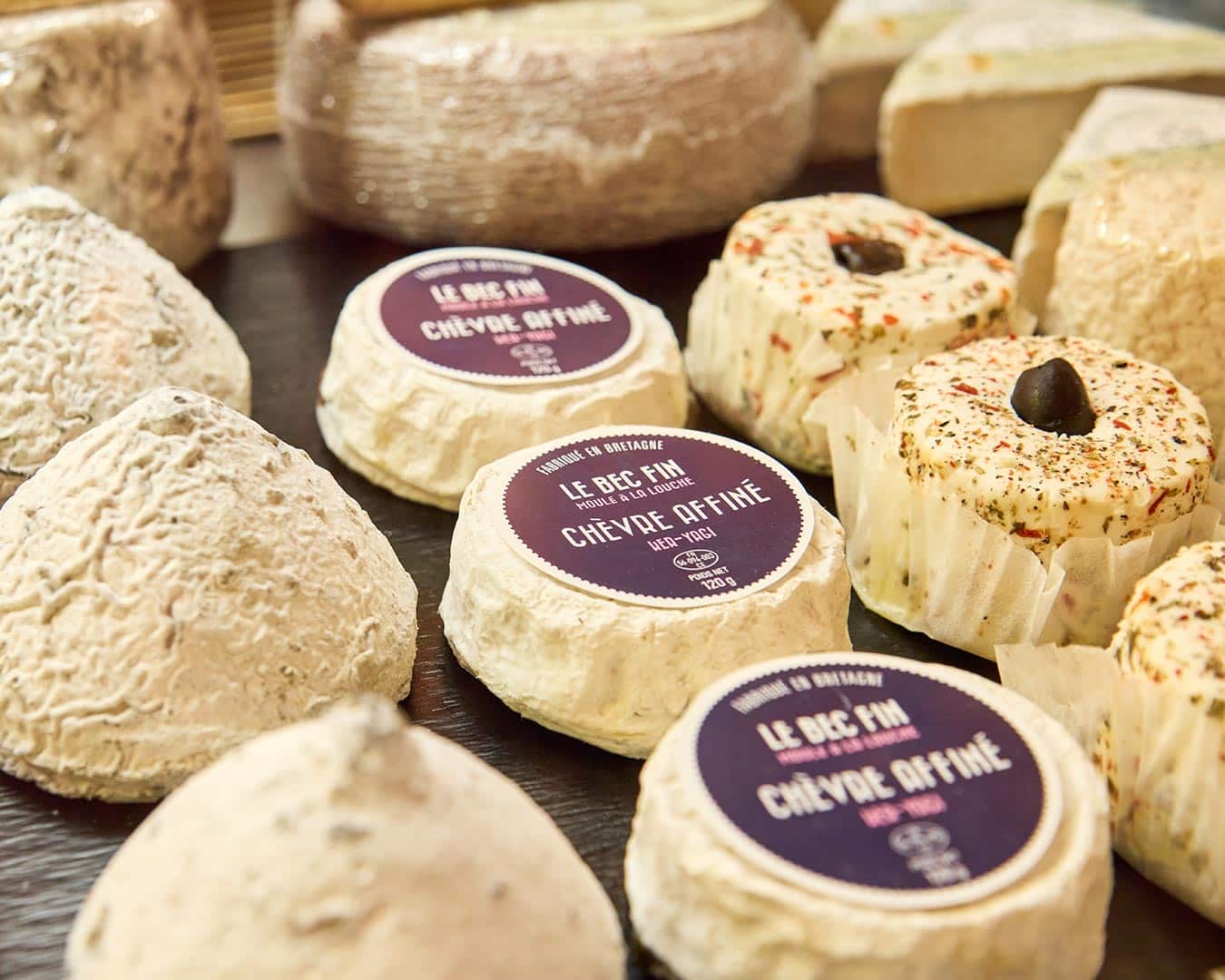 Der Le Bec Fin Chèvre Affiné - Ziegenkäse - ist bei K34