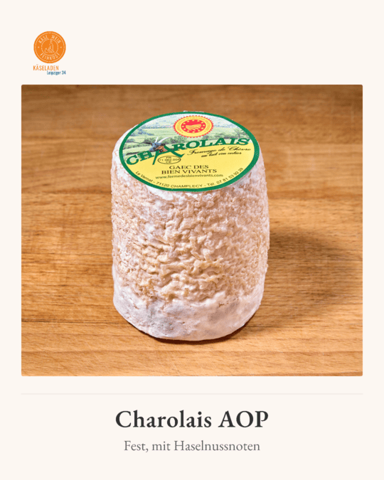 Bauernhof-Ziegenkäse Charolais AOP