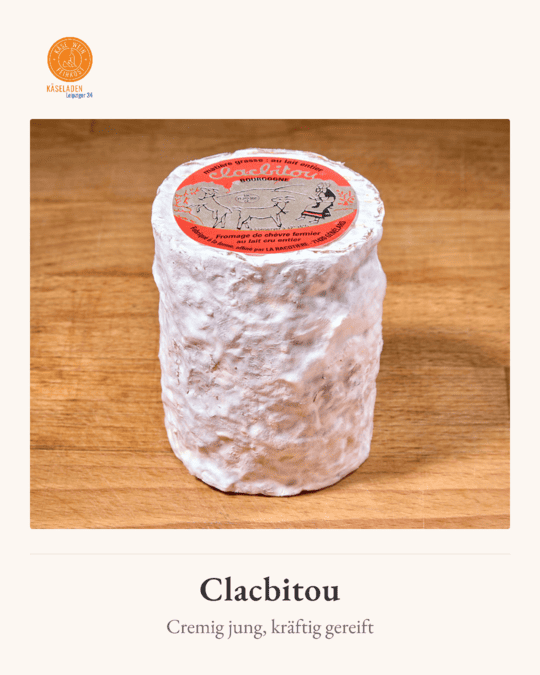Bauernhof-Ziegenkäse Clacbitou