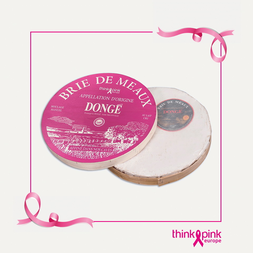 Brie de Meaux - Brustkrebsmonat Oktober: K34 in Frankfurt unterstützt Think Pink Europe