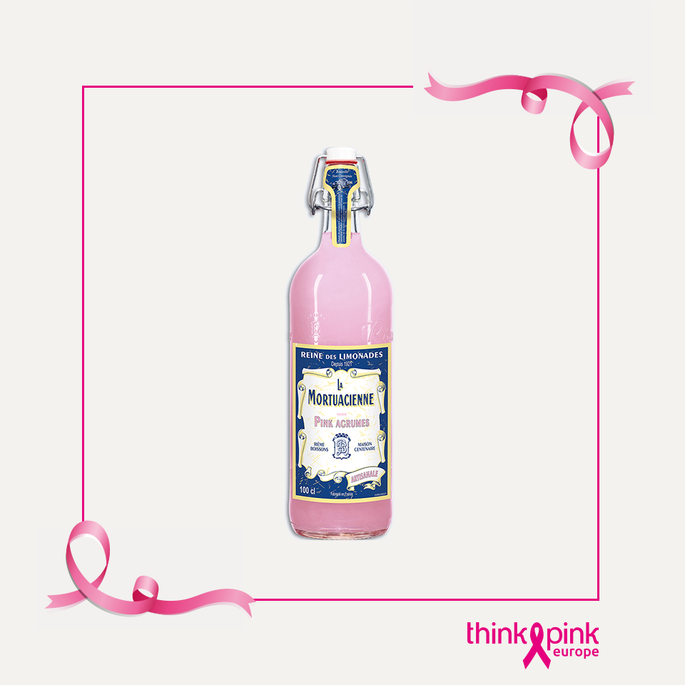 limonade la mortuacienne . Brustkrebsmonat Oktober: K34 in Frankfurt unterstützt Think Pink Europe
